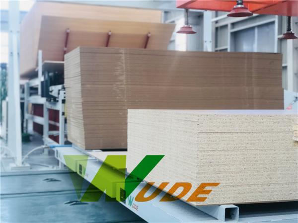 Buy Furniture Short Cycle Lamination Line PLC Control For MDF And Particle Board at wholesale prices