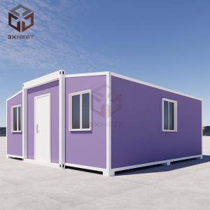 China Customized Folding Expandable Container House with Terrace on sale