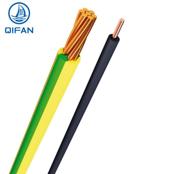 Building Wire Cable Qifan Cable Copper Conductor PVC Insulation Multi-Core Flexible Electric Wire