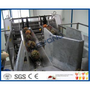 Quality High Efficient Pineapple Processing Line With Pineapple Cutting Machine for sale