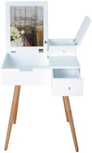 Perfect Quality Dressing Table Design With Removable Drawer In Solid Wood