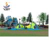 Buy cheap Outdoor Custom Playground Slides , Large Playground Equipment Slides from wholesalers