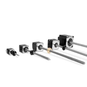 China Nema 8-23 Hybrid Stepper Motor for Focusing CCD Camera Screw Length 60-360mm Customized on sale