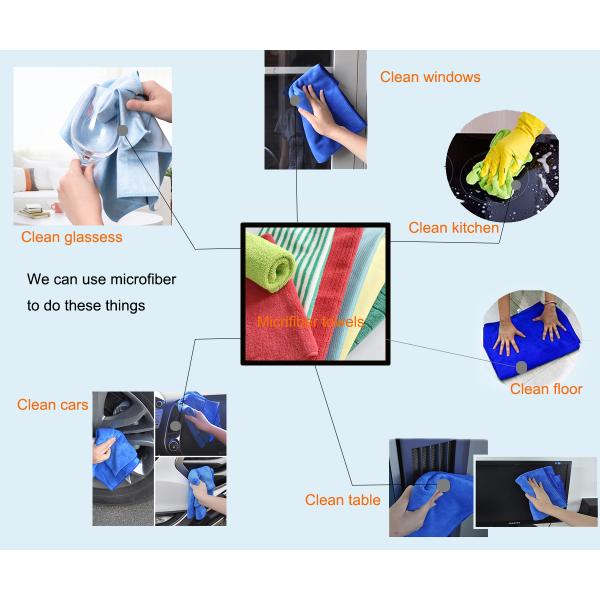kitchen dish towels 80% poly 20% polyamide car drying towel kitchen microfiber cleaning cloth ,microfiber bath towels