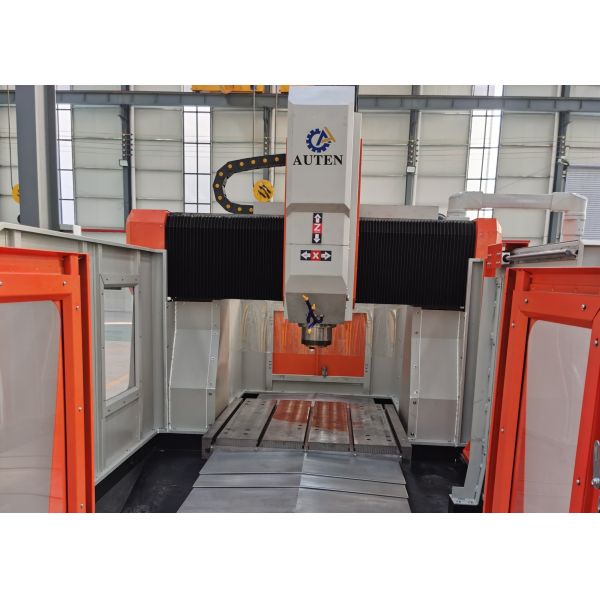 5300x3400x2700mm Overall Size CNC Plate Drilling Milling Machine 40mm Max Drilling Diameter