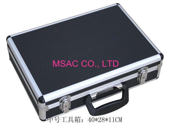 Buy Detachable Aluminum Tool Case / Hand Tool Boxes MM MDF With Black Diamond ABS Panel at wholesale prices