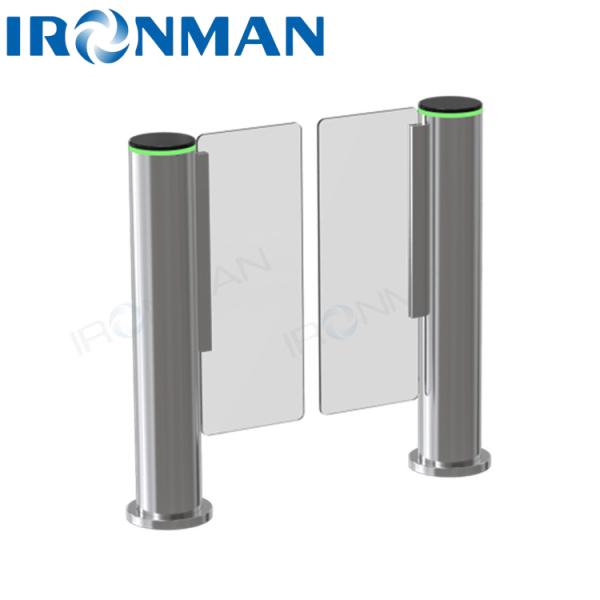 Buy RFID SS304 Entrance Swing Gate Turnstile 500mm Arm Auto Closing at wholesale prices