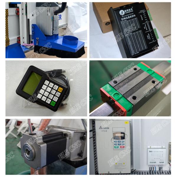 Mdf Door Making CNC Router Machine Wood Machinery For Guitar Welded Structure