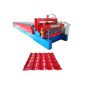 Customized Color Steel Roof Roll Forming Machine , Wall Panel Roll Forming