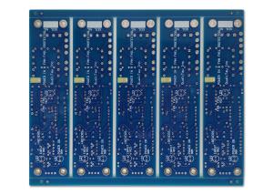 Quality 70um HASL HDI PCB Board 4 Layer 8mil PTEF Alu Cu With Blue Solder Mask for sale