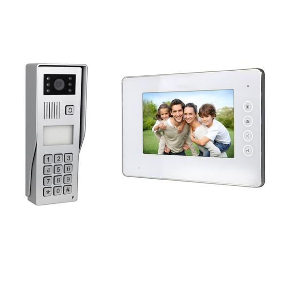 Buy Home 2 Wire Video Doorbell Intercom PIR Motion Detection Fingerprint Access Control at wholesale prices