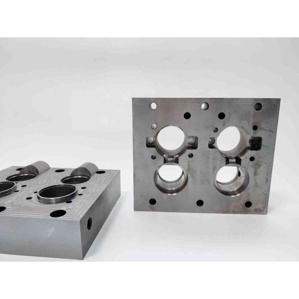 Non-standard mould core plate showing dimensional accuracy