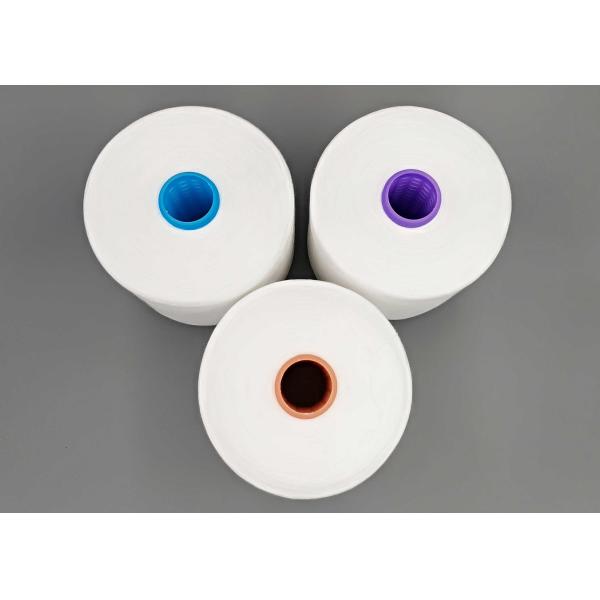 T45S/2 Polyester Cone Thread , High Tenacity Polyester Thread For Sewing Knitting Weaving