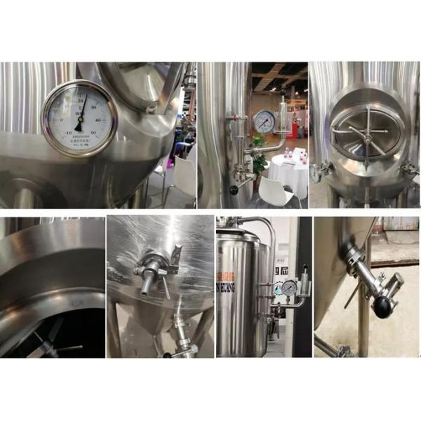 Durable Beer Bottle Filling Machine , Keg Combine Washer Automatic Beer Bottling Machine