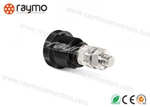 Quality Nickel Plated Waterproof Power Connector , Medical Grade Connectors POM Insulator for sale