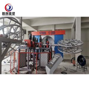 Quality 7 Inch Touch Screen Rotomoulding Machine with PLC Control System for sale