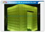 Multicolor Led Inflatable Photo Booth Enclosure / Inflatable Photo Studio for