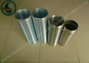 Quality Johnson Type 200Bar Wire Wrapped Screen Pipe For Waste Water Treatment System for sale