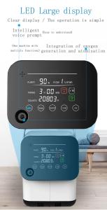 China 1 - 7L Oxygen Concentrator Adjustable With Big LED Screen on sale