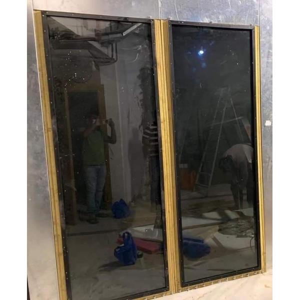 Brass Alloy Mesh Tube Wall Rf Shielding Windows For Electromagnetic Shielding