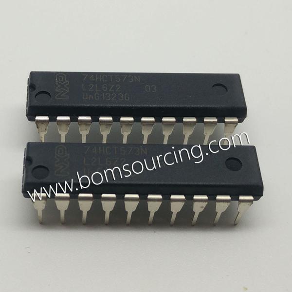 Buy D Type Transparent Latch Integrated Circuit IC Chip 1 Channel Tri - State 20 DIP 74HCT573N at wholesale prices