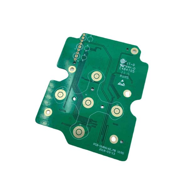FR4 Multilayer Printed Circuit Board Immersion Gold on the surface of Rogers