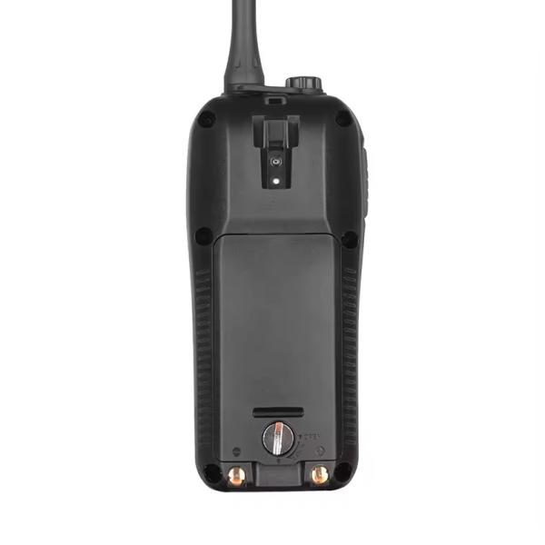 IC-M37 Portable VHF Marine Radio with 3500-4000mAh Battery 16 Storage Channels and 136-174MHz Frequency for Long-Term Distance Communication