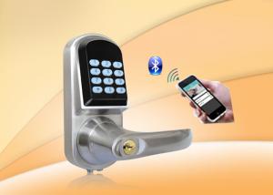 Quality Bluetooth Password Safe Door Lock With Password Keypad / Low Voltage Alarm for sale