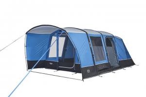 Quality Family Blue Double Inflatable Air Tent Waterproof PE Groundsheet for sale