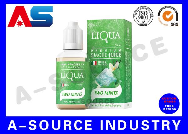 Buy Common Laser Color E Liquid Boxes For 30ml e Juice Plastic Bottles Long Thin at wholesale prices