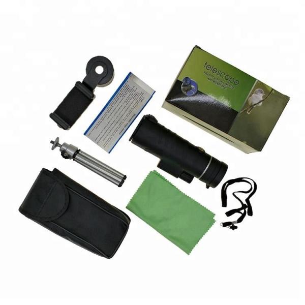 High Power Prism Bak4 Cell Phone Monocular Telescope 12x50 Long Range