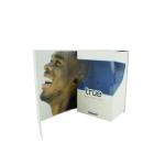 Customizatable Earphone Package Style In Folding Cardboard Book Type Box With