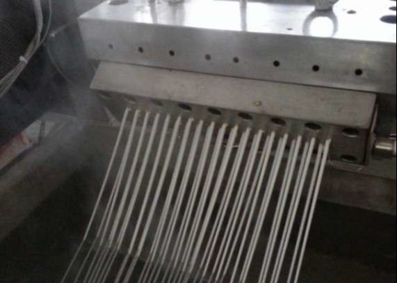 Single Screw Strand Cutting PP PE Pelletizing Machine