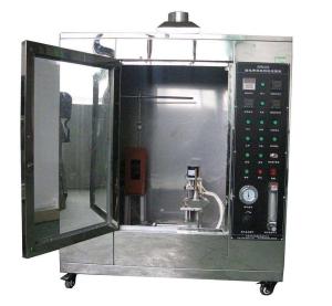 Quality ISO340:2004 Conveyor Belt Vertical Burning Test Machine for Textile Core Conveyor Belt for sale