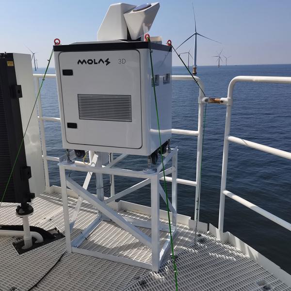 Buy 3D Scanning Doppler Wind Speed Lidar PPI RHI DBS LOS Programmed Scan Bankable at wholesale prices