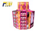Multi Sides 3 Layers Recyclable Colored Printing Cardboard Pallet Display For