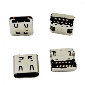 China C18140 DIP SMT Right Angle Micro USB Female Socket Jack PCB 24pin Type C on sale
