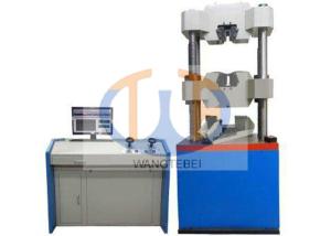 China Clip On Extensometer Hydraulic Tensile Testing Machine Adopting Remote Controller on sale