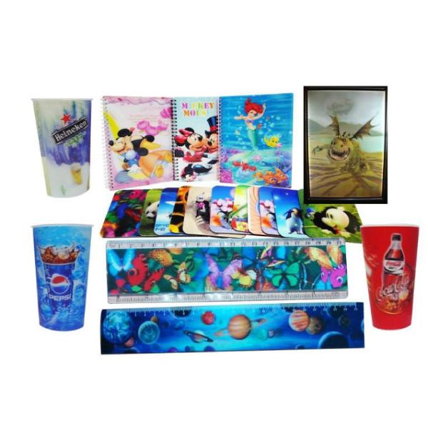 PLASTIC LENTICULAR 3d lenticular printing souvenir bookmark-plastic pp 3d offset printed lenticular 3D animal bookmark