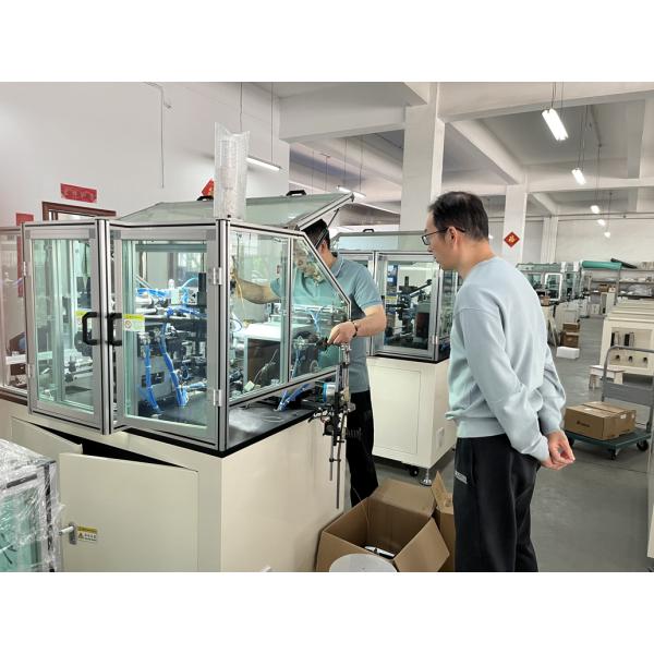 Conventional Commutator Coil Armature Dual Flyer Winding Machine For Permanent Magnet Direct Current Motors