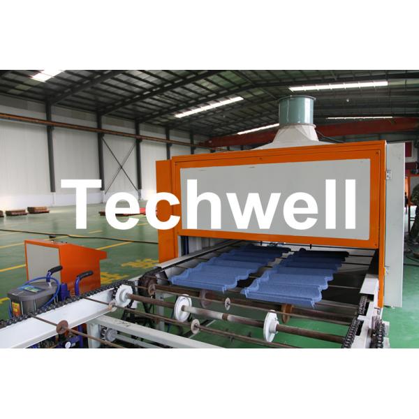 Steel Stone Coated Roof Tile Machine