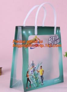 Quality Supermarket Soft Loop Handle Shopping Pe Resealable Pp Tote Plastic Waterproof Bag,PP Plastic Handle Bag with UV Printin for sale