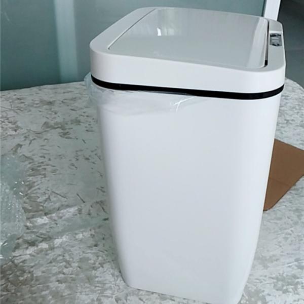 Buy Rectangular 12L Home Hardware Garbage Cans With Quiet Close Lid at wholesale prices