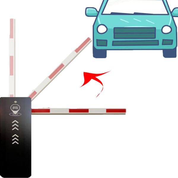 Highway Toll Exit Automatic Barrier Gate For 30-60C Insulation Level F Weather Resistant