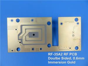 China RF-35A2 RF PCB 20mil Double Sided High Frequency Circuit Board Coating Immersion Gold for Ultra Low Loss Power Amplifier on sale