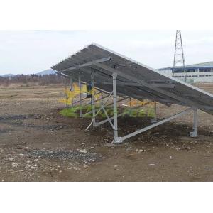 Ground Mounted Solar Pv Systems , Solar Racking System Reliable Structure