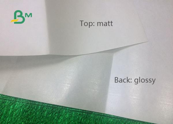 Buy 12gsm 15gsm PE Coated White Kraft Paper In Roll For Bread Bags at wholesale prices