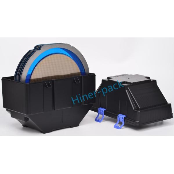 Conductive PP Wafer Storage Box With Wafer Frame Shipper Holds 25PCS Wafer