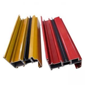 China 20 Series Powder Coated Colorful Anodized Aluminum Profiles on sale