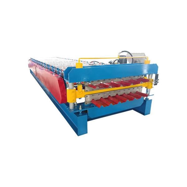 Quality Roof PLC 5500w Double Layer Roll Forming Machine for sale